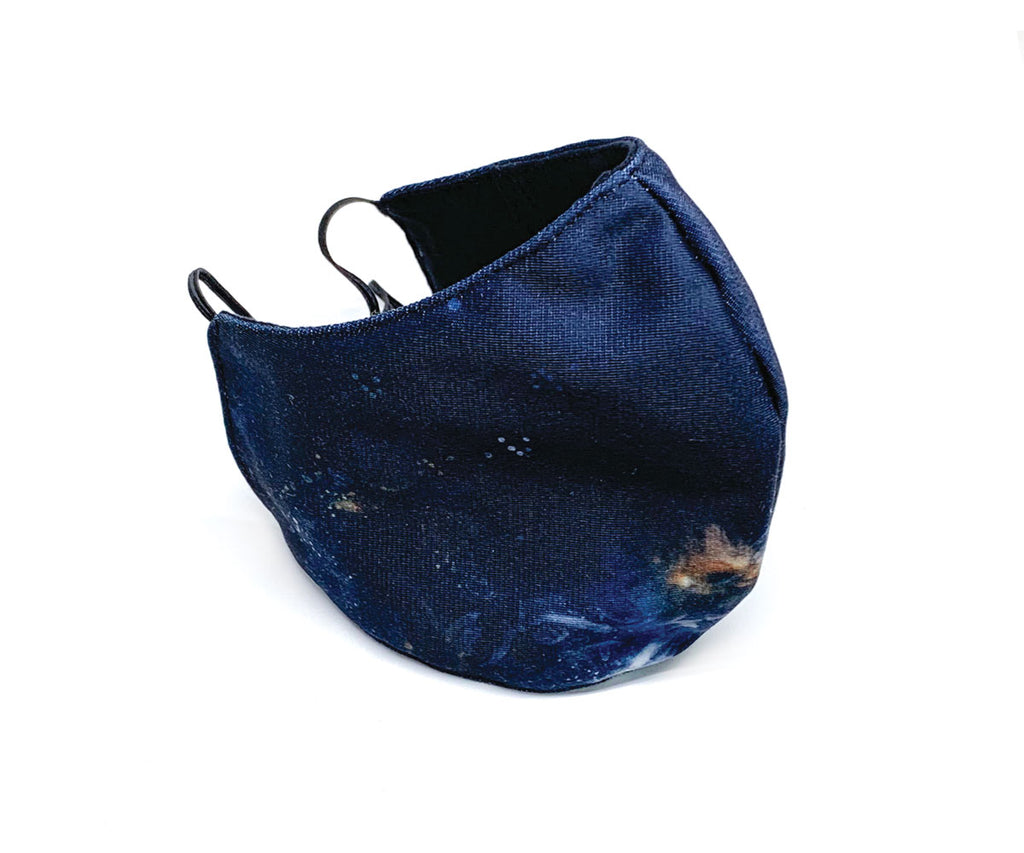 3D Resuable Mask with Filter Pocket, Shiba-stronaut, Red Shiba Inu, Adult Size (Unisex)